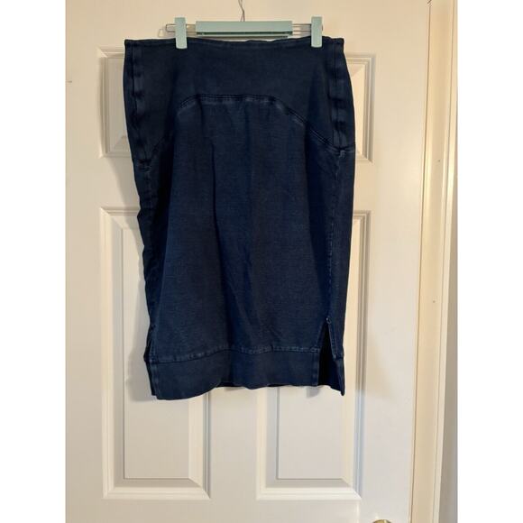 Standards & Practices 1x Indigo Sexy Stylish Pull On Skirt - Picture 1 of 7